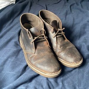 Clarks Leather Dessert Boot